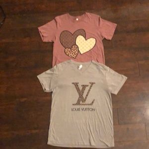 LV EUC bundle of two t-shirts